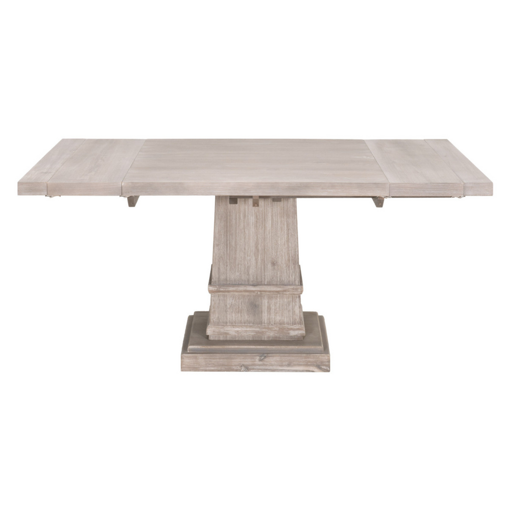 HUDSON 44" SQAURE DINING EXTENSION TABLE - MAK & CO