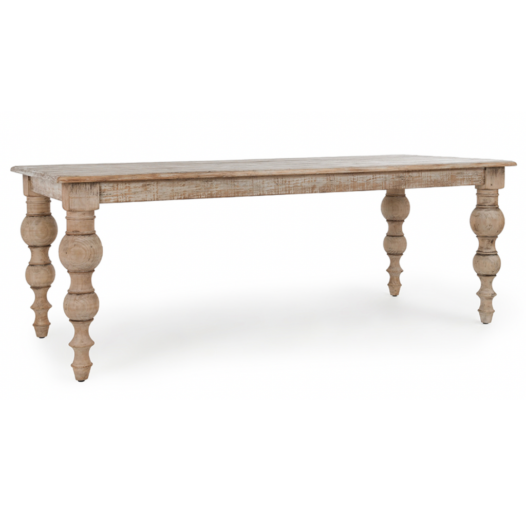 BORDEAX EIGHTY THREE INCH DINING TABLE - MAK & CO