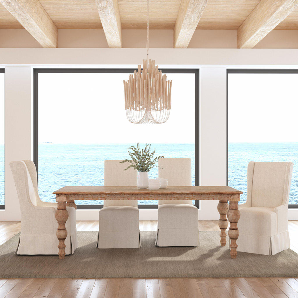 BORDEAX EIGHTY THREE INCH DINING TABLE - MAK & CO