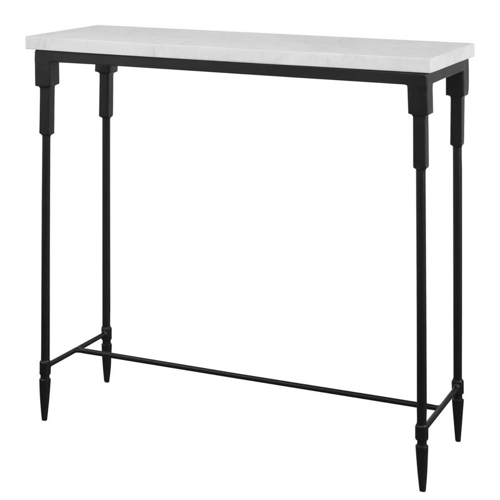 BODA CONSOLE TABLE IN BLACK AND WHITE - MAK & CO