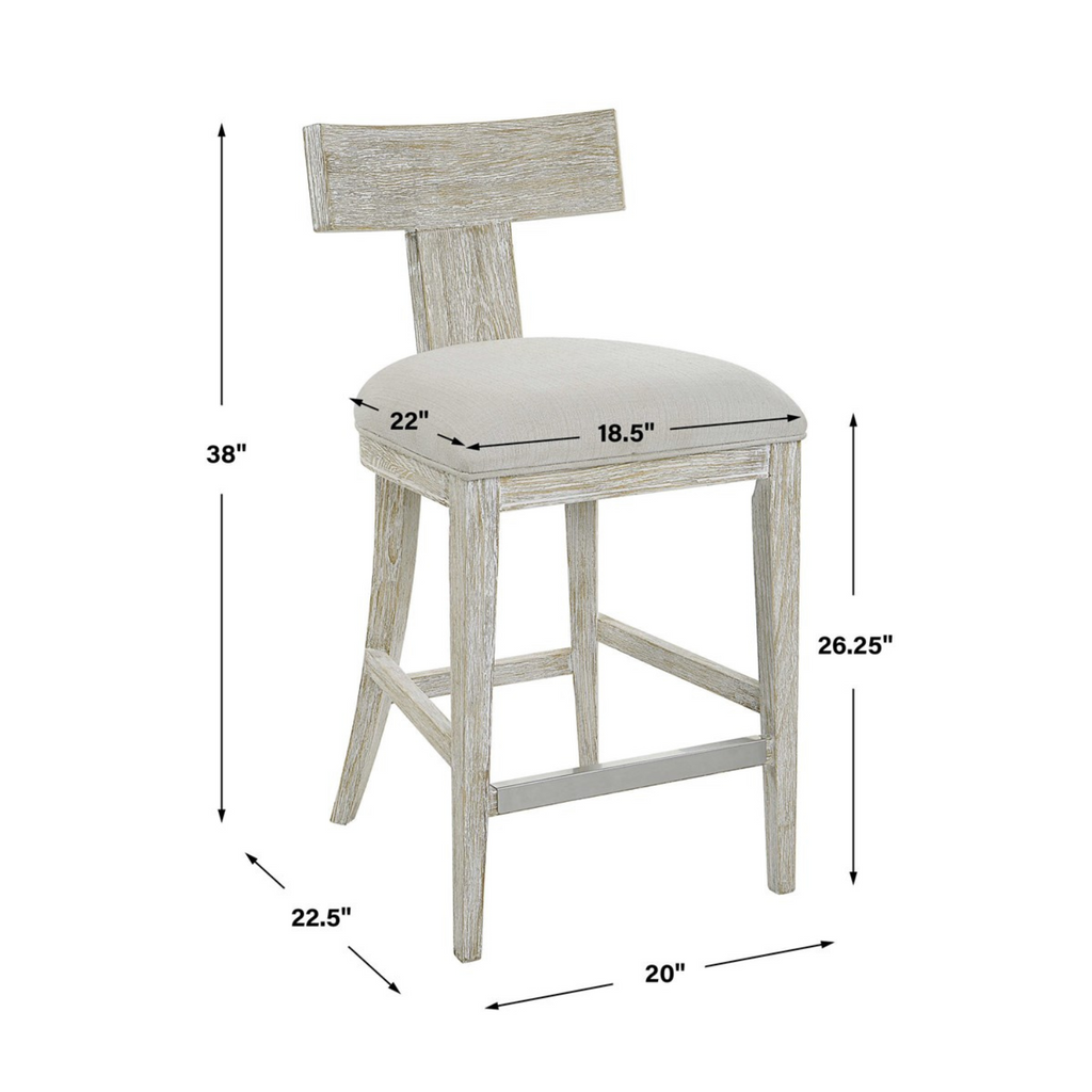 T COUNTER STOOL - MAK & CO