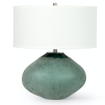 ATHENS GLASS TABLE LAMP SHORT - MAK & CO