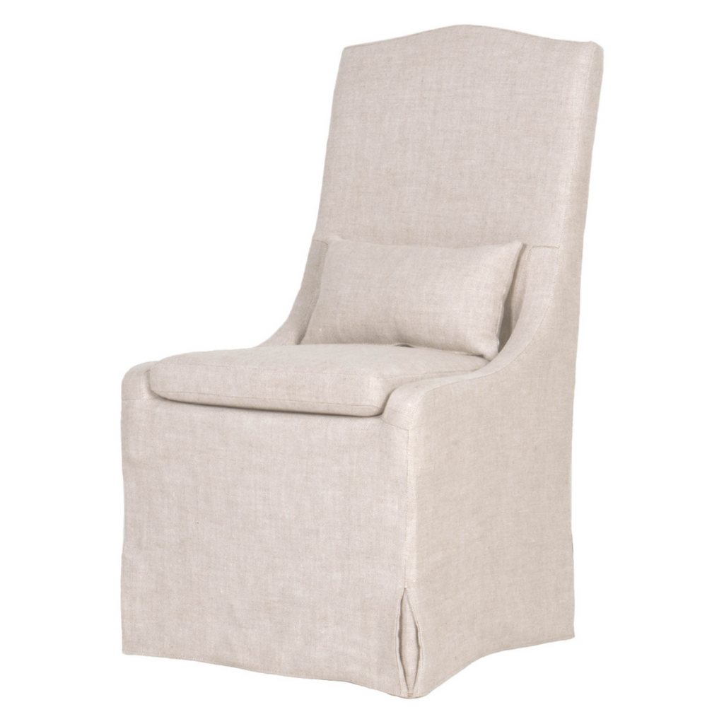 COLETTE SLIPCOVER DINING CHAIR - MAK & CO