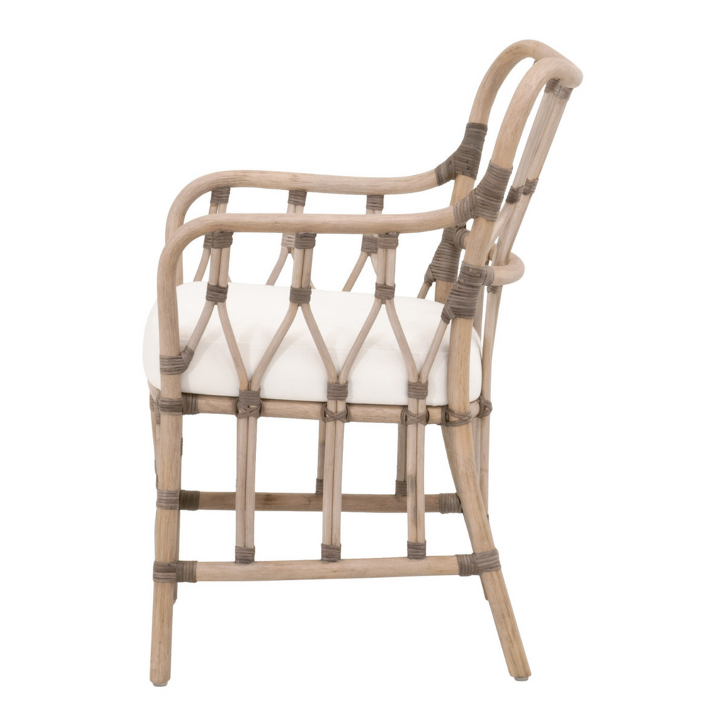 CAPRICE ARM CHAIR IN NATURAL - MAK & CO