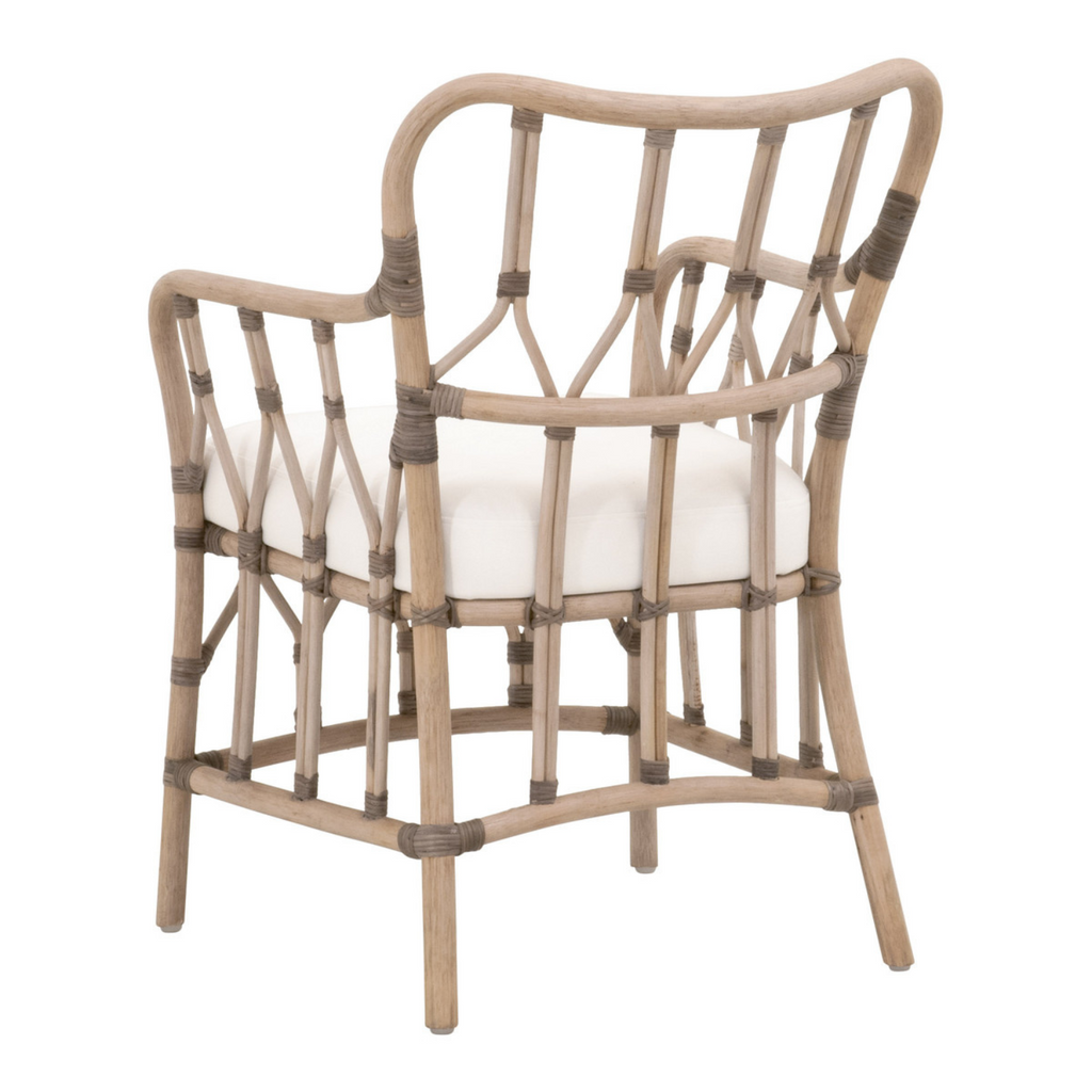 CAPRICE ARM CHAIR IN NATURAL - MAK & CO