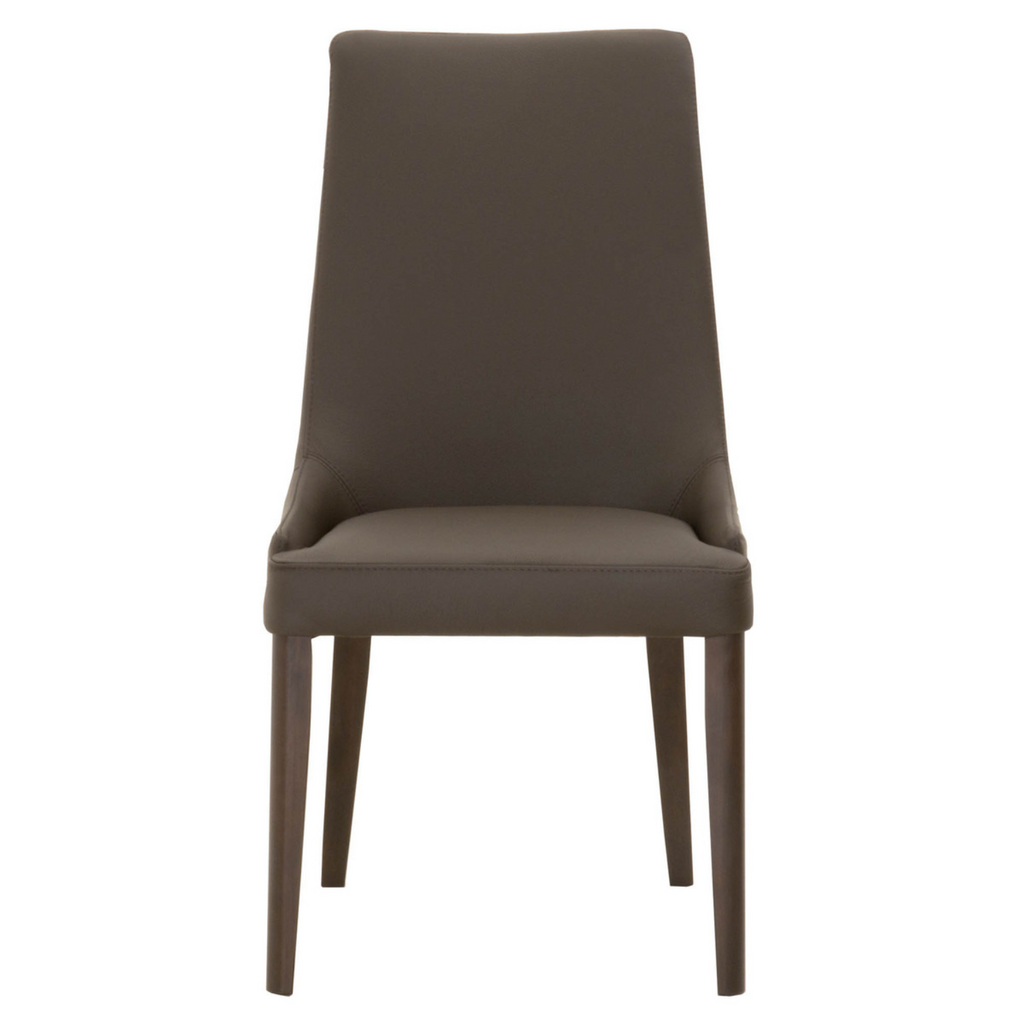  AURORA DINING CHAIR IN BROWN - MAK & CO