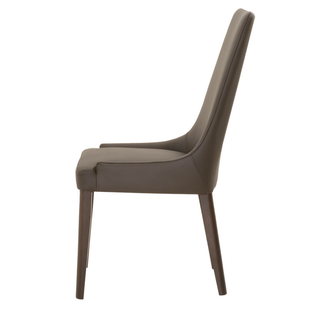 AURORA DINING CHAIR IN BROWN - MAK & CO