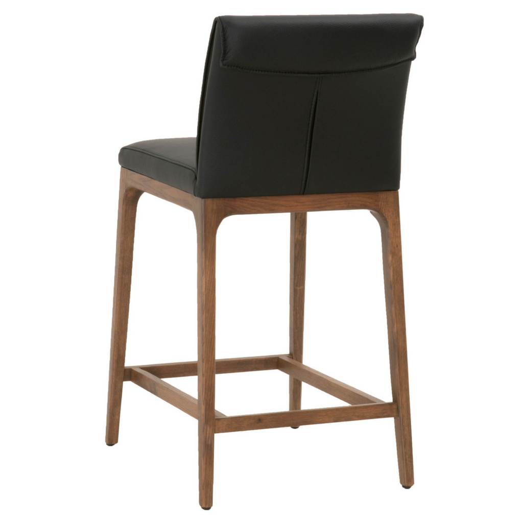 ALEX COUNTER STOOL IN BLACK - MAK & CO