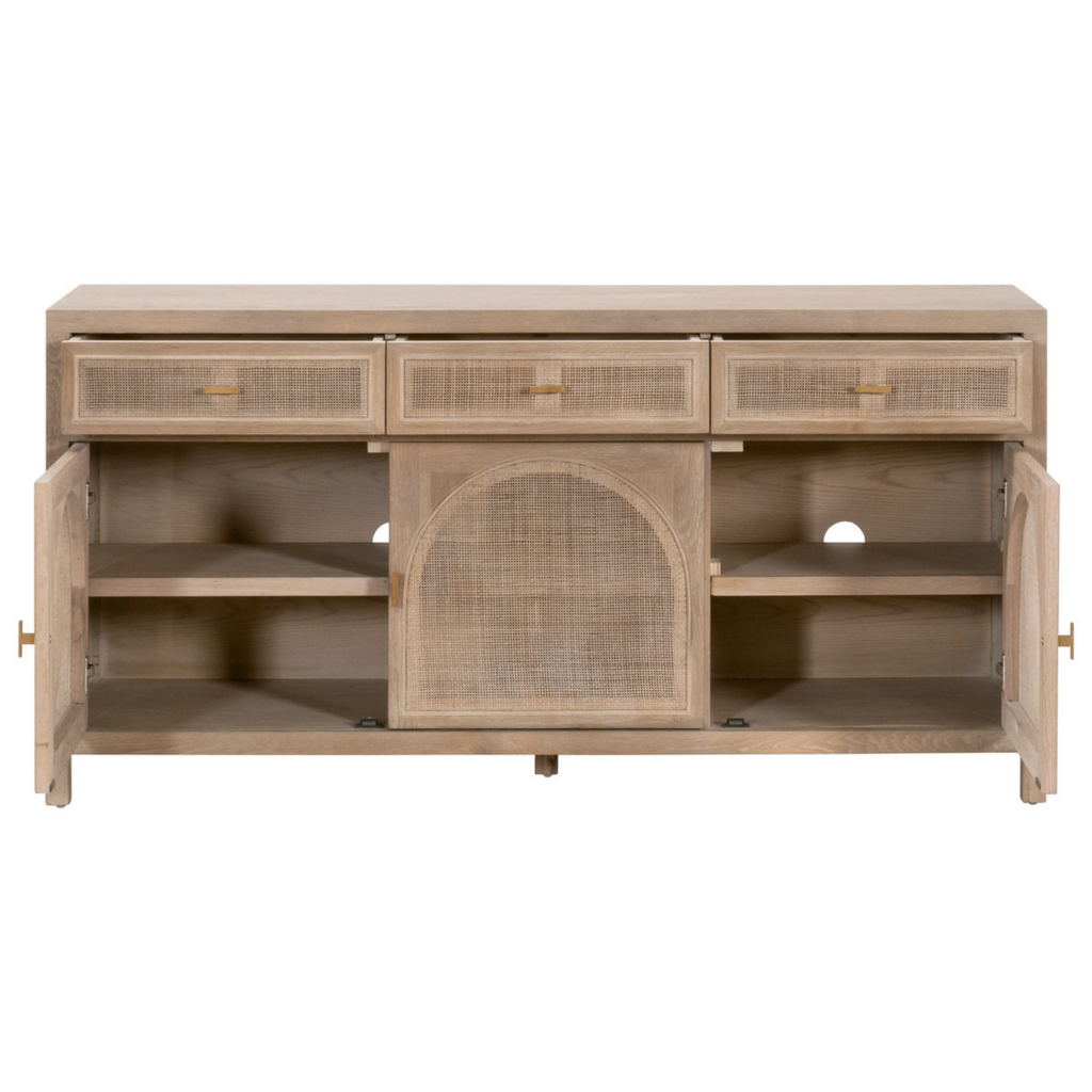 CANE MEDIA SIDEBOARD - MAK & CO