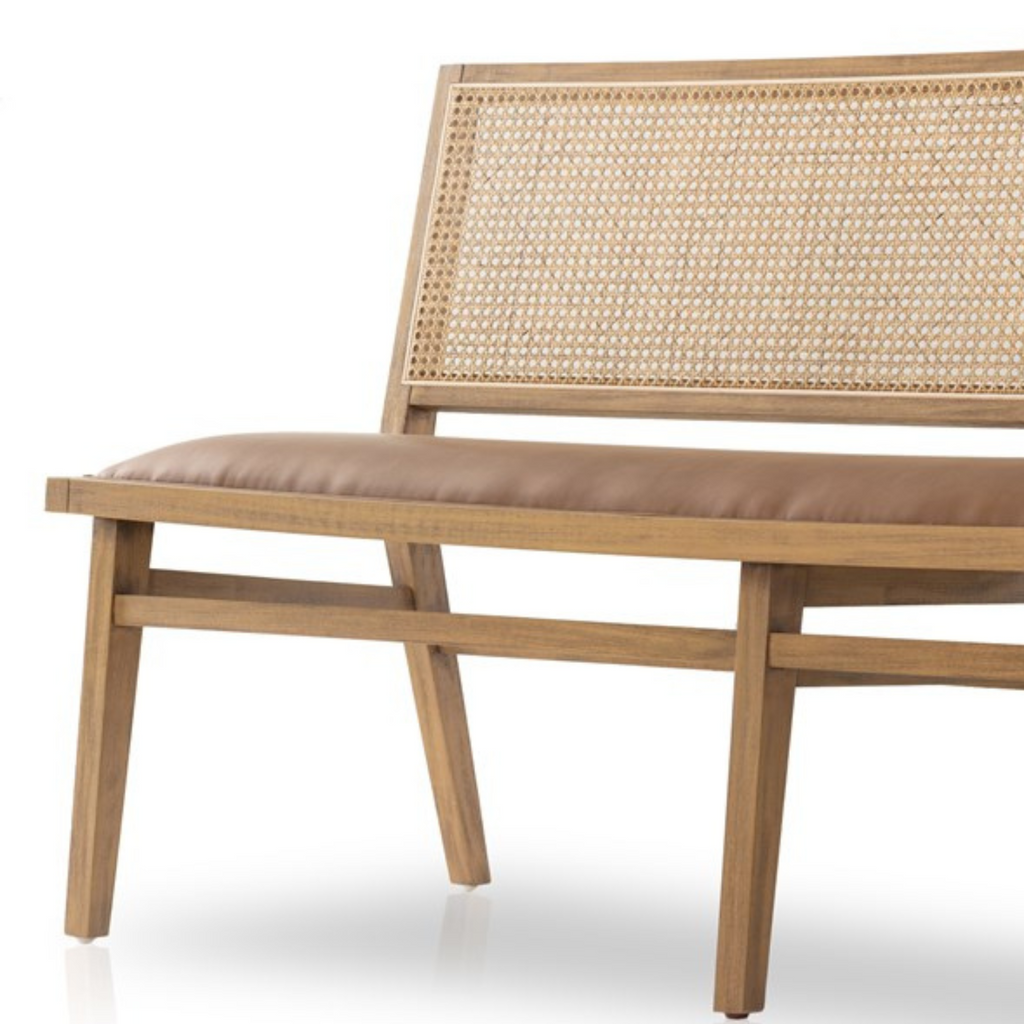 SAGE DINING BENCH IN SIERRA BUTTERSCOTCH - MAK & CO