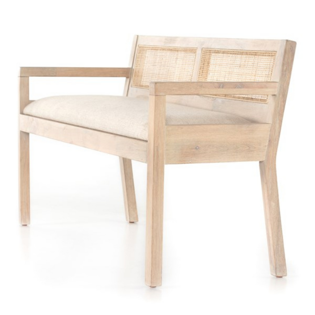 CLARITA ACCENT BENCH - MAK & CO