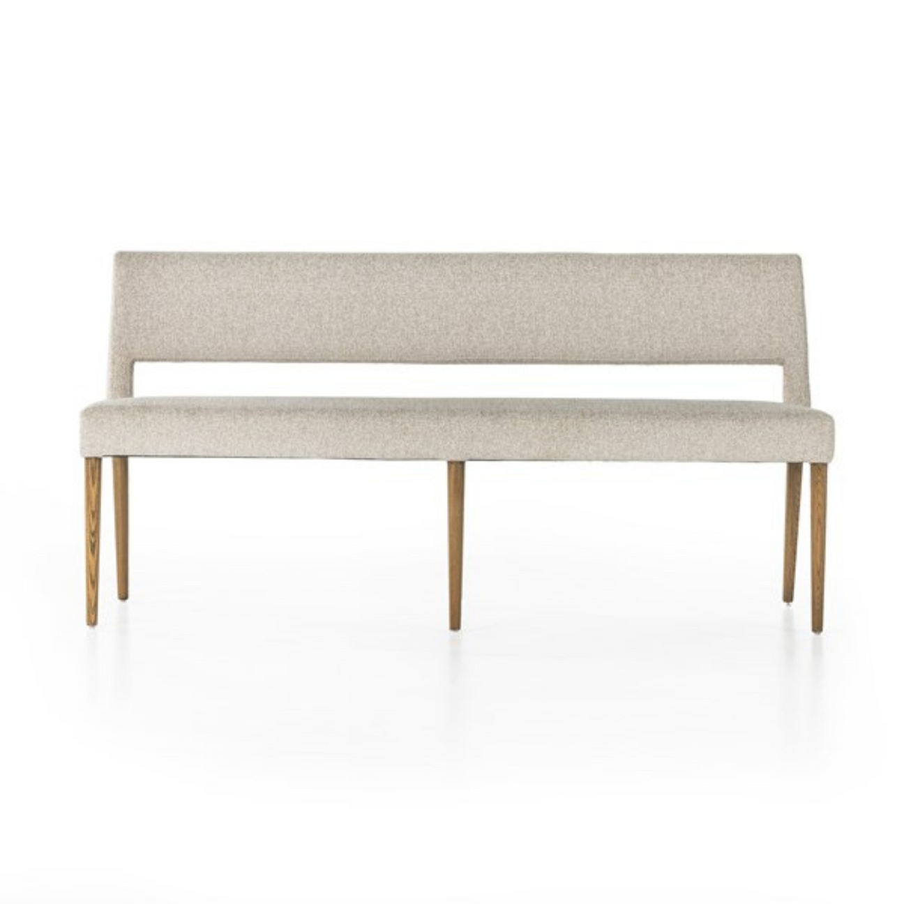 JOSEPH DINING BENCH IN LIGHT CAMEL - MAK & CO