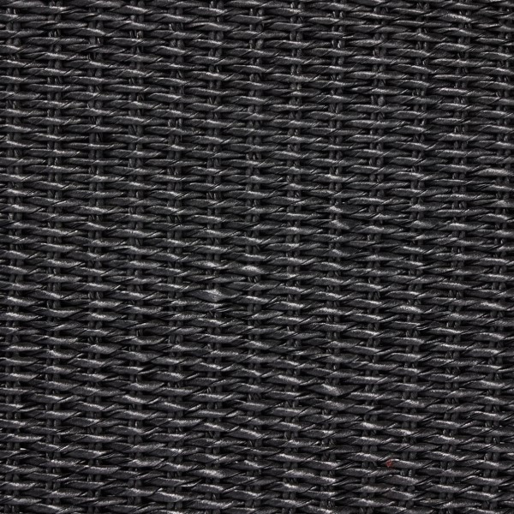 BRANON OUTDOOR DINING CHAIR IN BLACK - MAK & CO