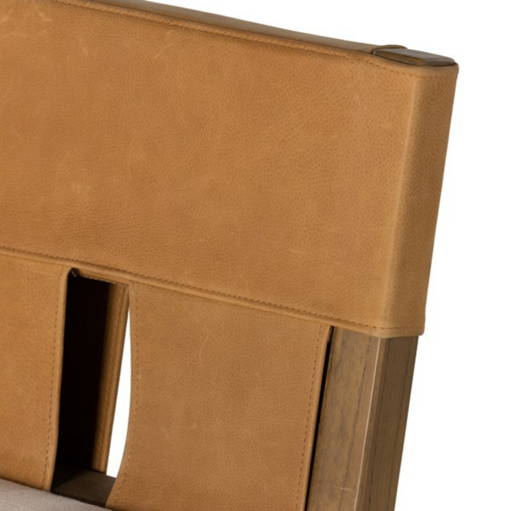 SEM DINING CHAIR IN HALCYON IVORY - MAK & CO