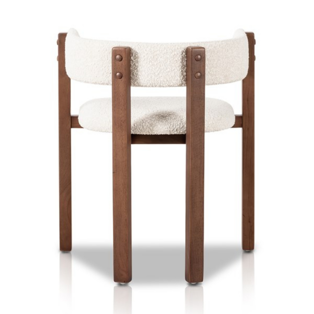 VITTORIA DINING ARMCHAIR IN KNOLL NATURAL-MAK&CO