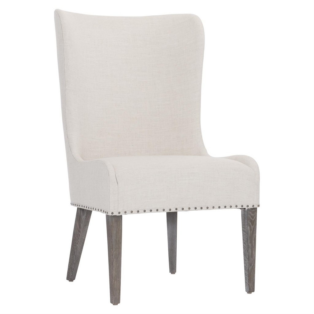 ALBION SIDE CHAIR IN WHITE - MAK & CO