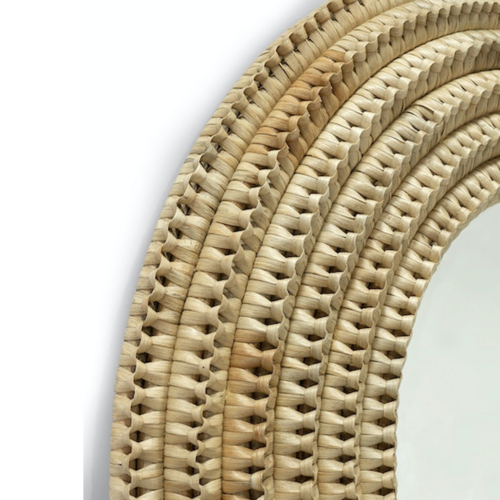 KENIS BRAIDED MIRROR - MAK & CO