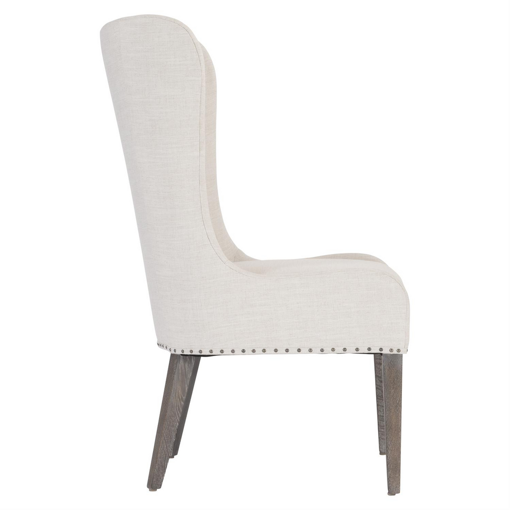 ALBION SIDE CHAIR IN WHITE - MAK & CO