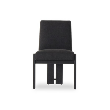 ROXY DINING CHAIR IN GIBSON BLACK - MAK & CO