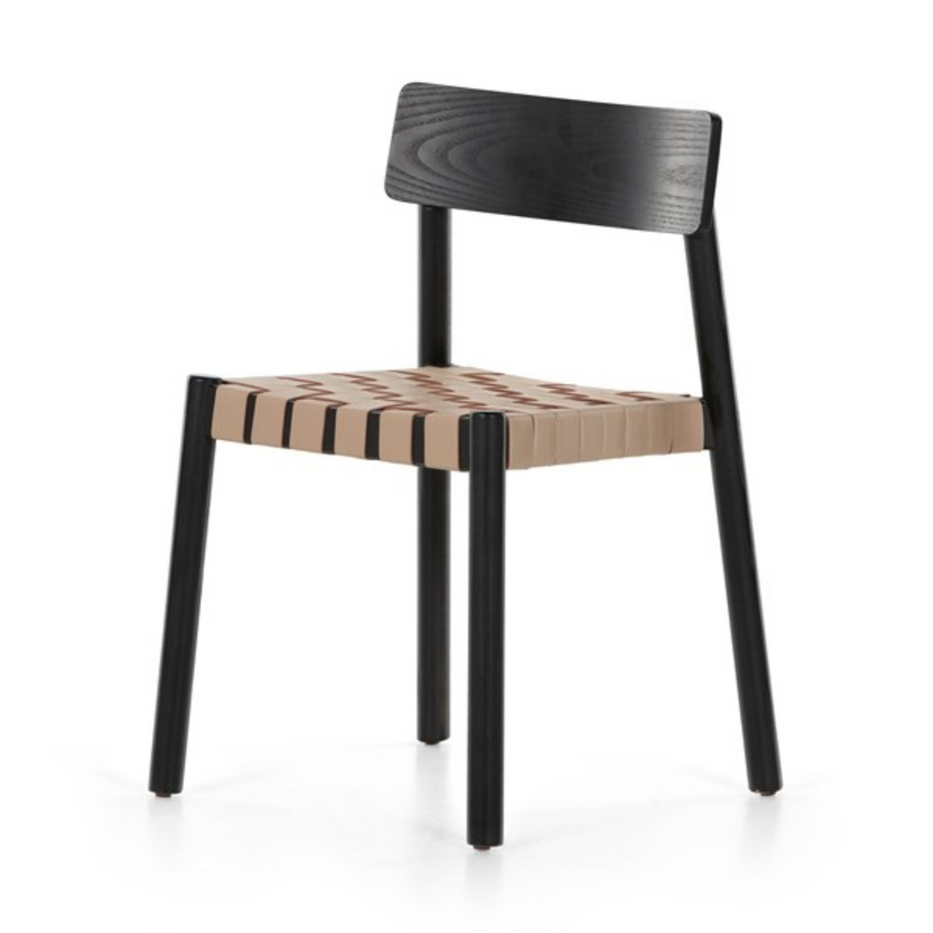 HEISLER DINING CHAIR-ALMOND LE BLEND - MAK & CO