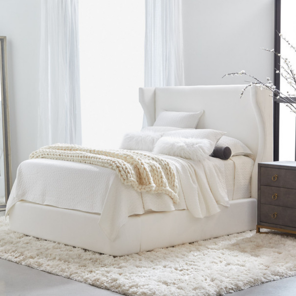 BALBOA BED IN WHITE - MAK & CO