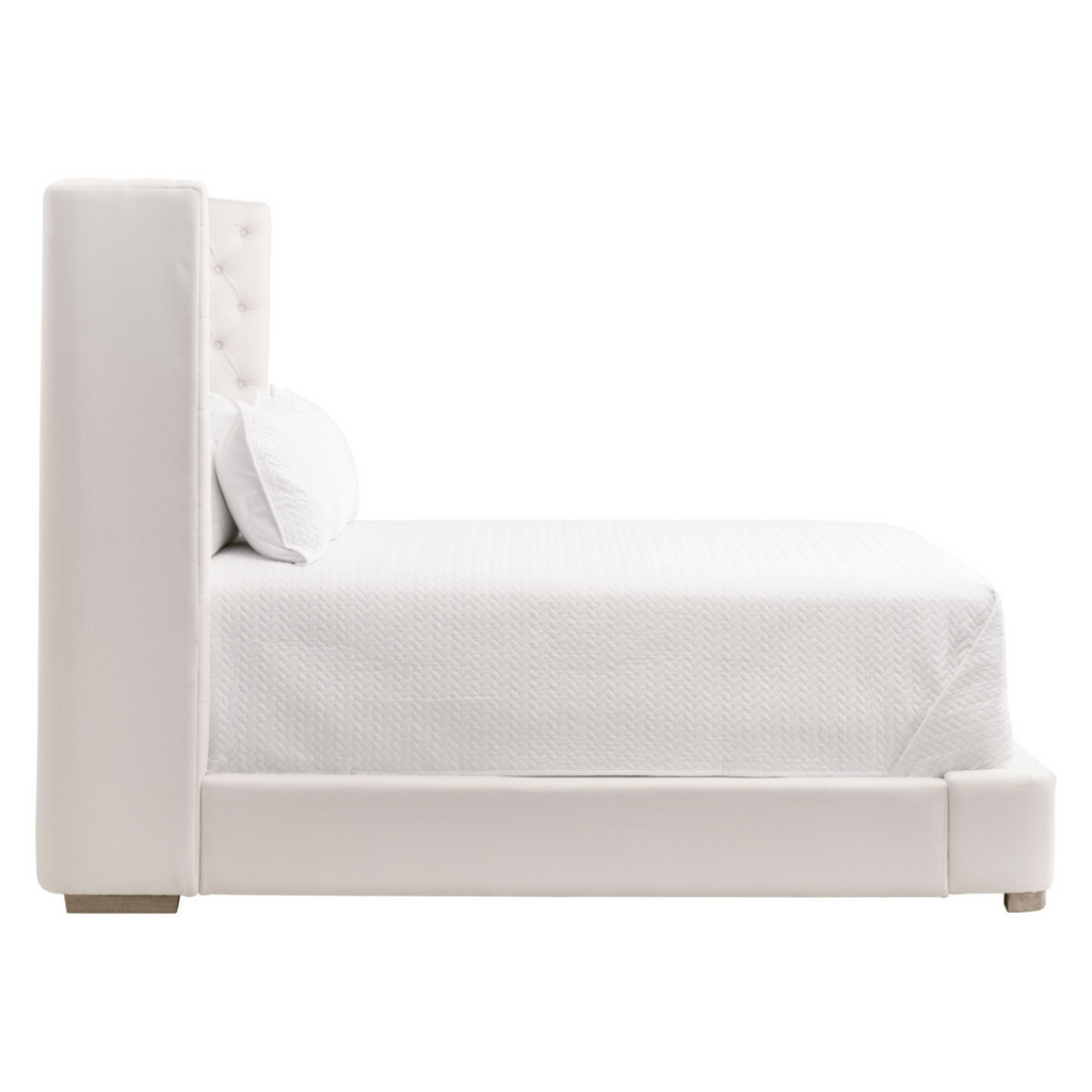 BARCLAY BED IN WHITE - MAK & CO