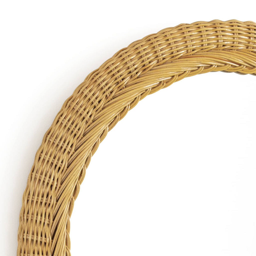 BONJOUR RATTAN MIRROR - MAK & CO