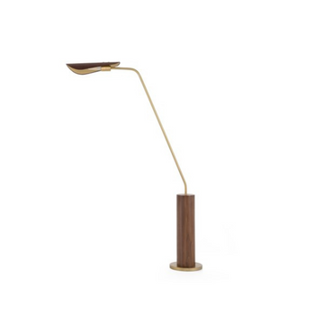 ASTRID FLOOR LAMP IN DARK BROWN ELK - MAK & CO.