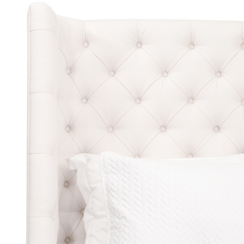 BARCLAY BED IN WHITE - MAK & CO