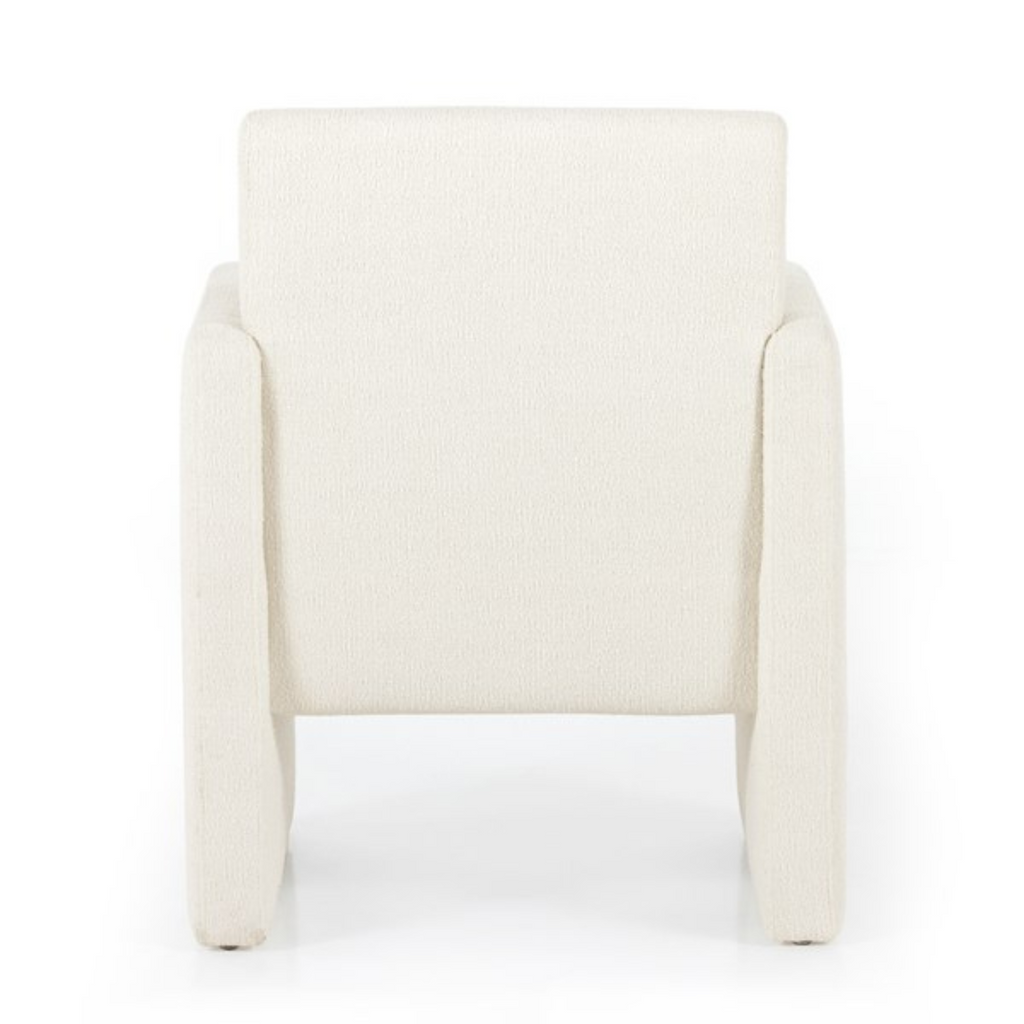KIMA DINING CHAIR IN WHITE - MAK & CO