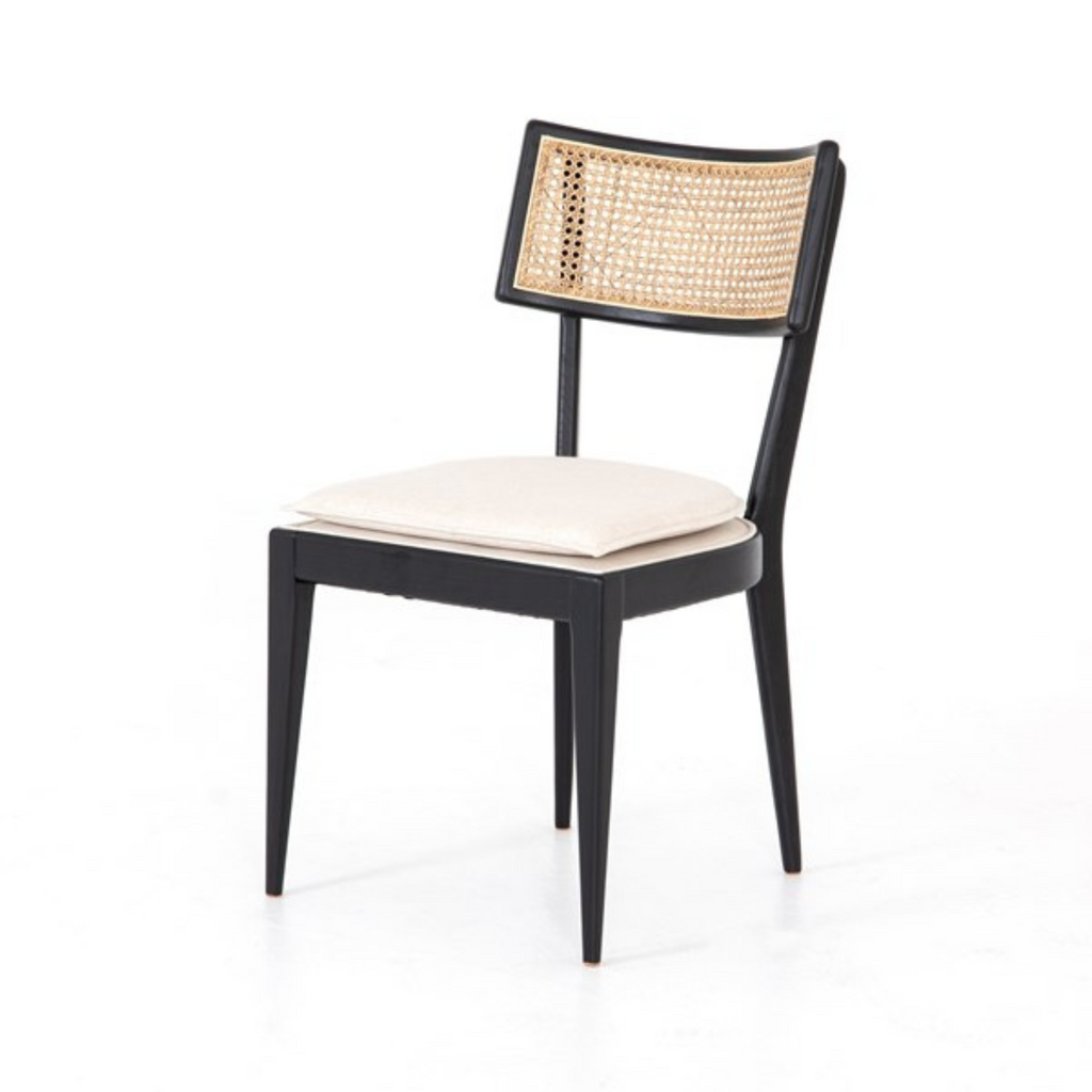BRITT DINING CHAIR IN BLACK - MAK & CO