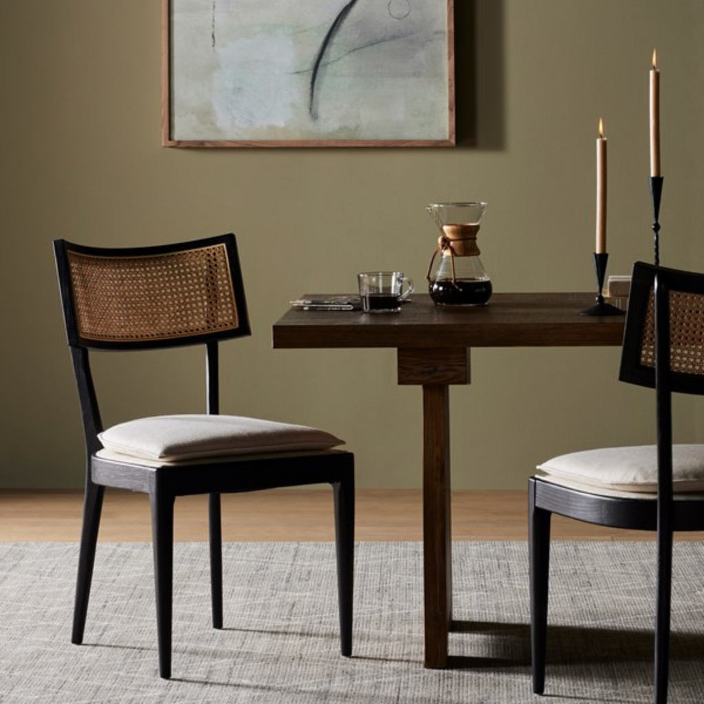 BRITT DINING CHAIR IN BLACK - MAK & CO