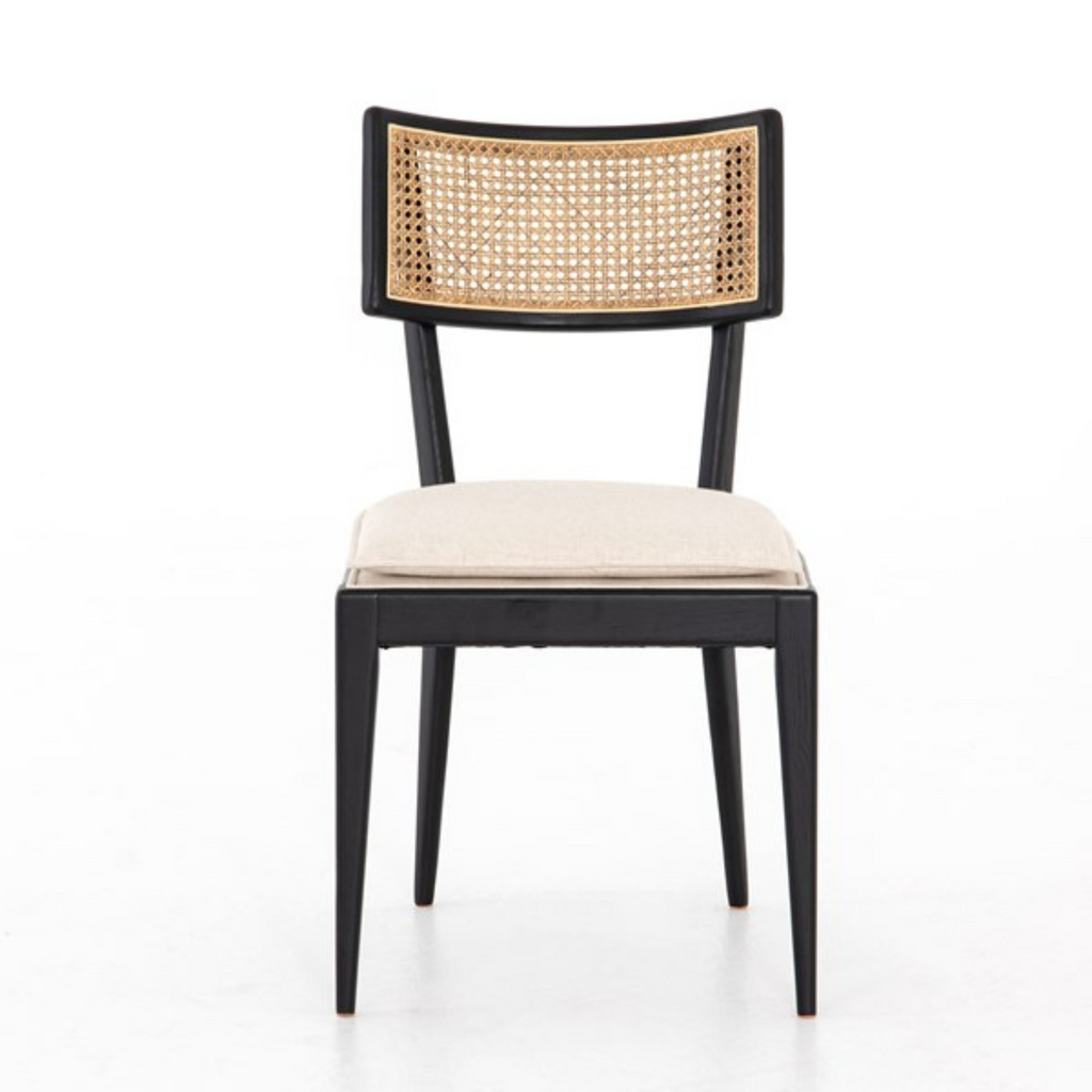 BRITT DINING CHAIR IN BLACK - MAK & CO