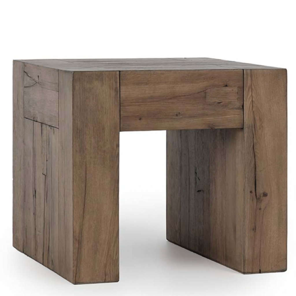 BRISTOL END TABLE DARK FINISH - MAK & CO