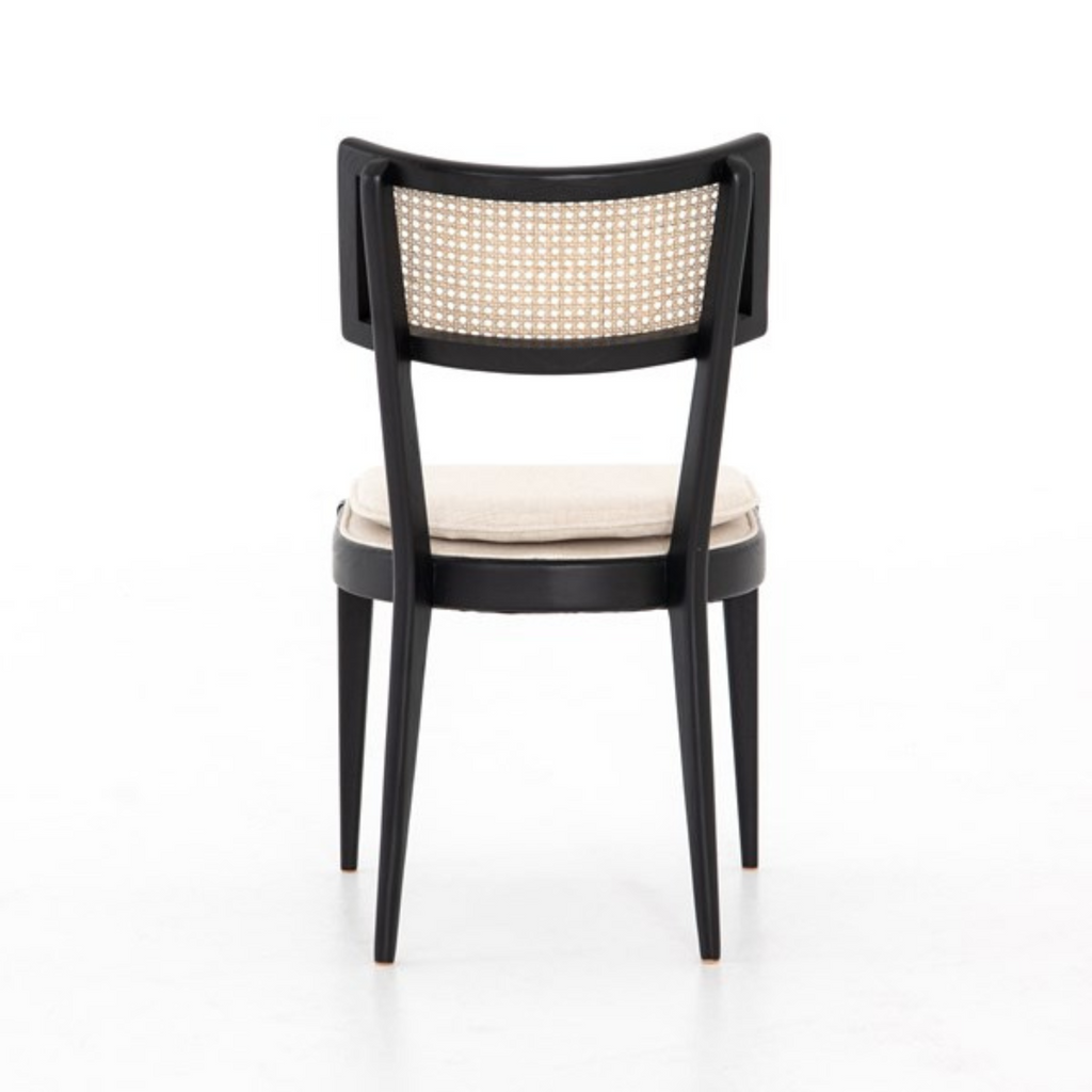 BRITT DINING CHAIR IN BLACK - MAK & CO