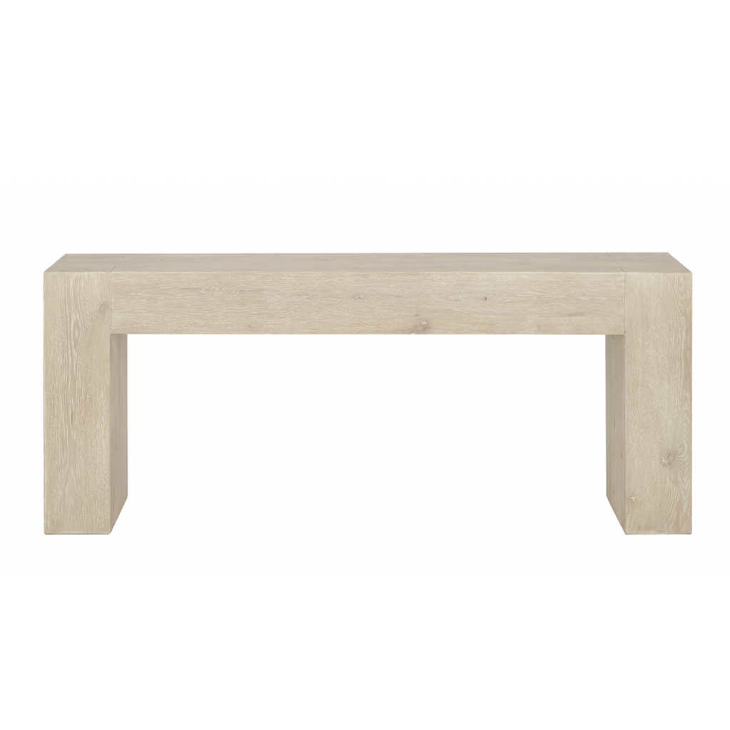 BRISTOL CONSOLE TABLE LIGHT FINISH - MAK & CO