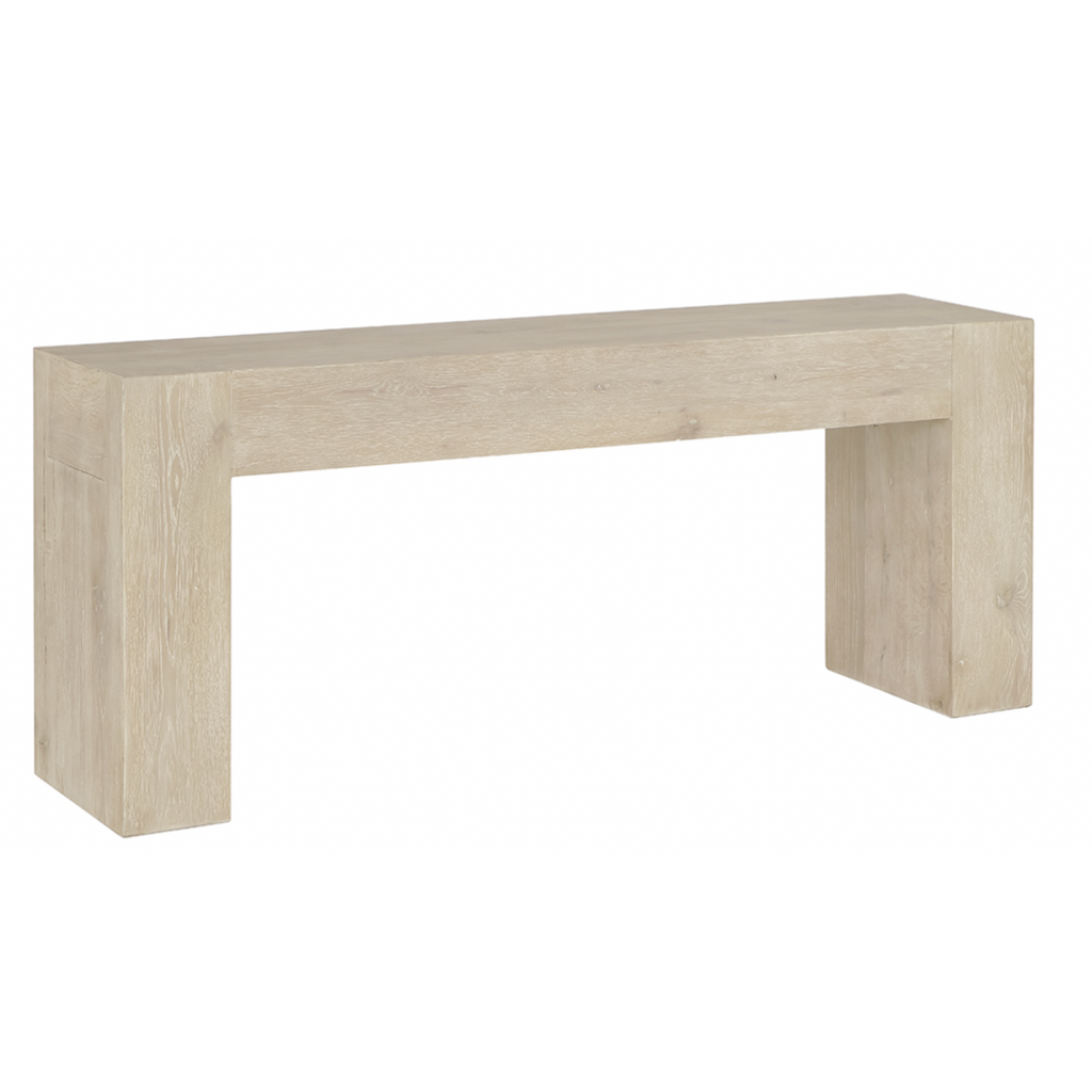 BRISTOL CONSOLE TABLE LIGHT FINISH - MAK & CO