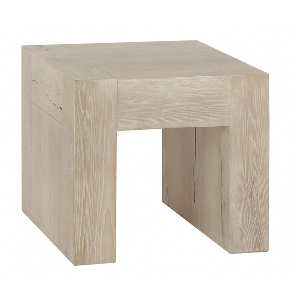 BRISTOL END TABLE LIGHT FINISH - MAK & CO