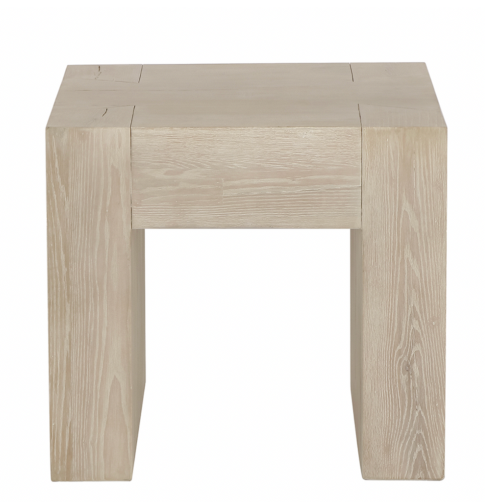 BRISTOL END TABLE DARK FINISH - MAK & CO