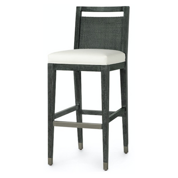 AUGUSTO 30 INCH BARSTOOL IN BLACK - MAK & CO