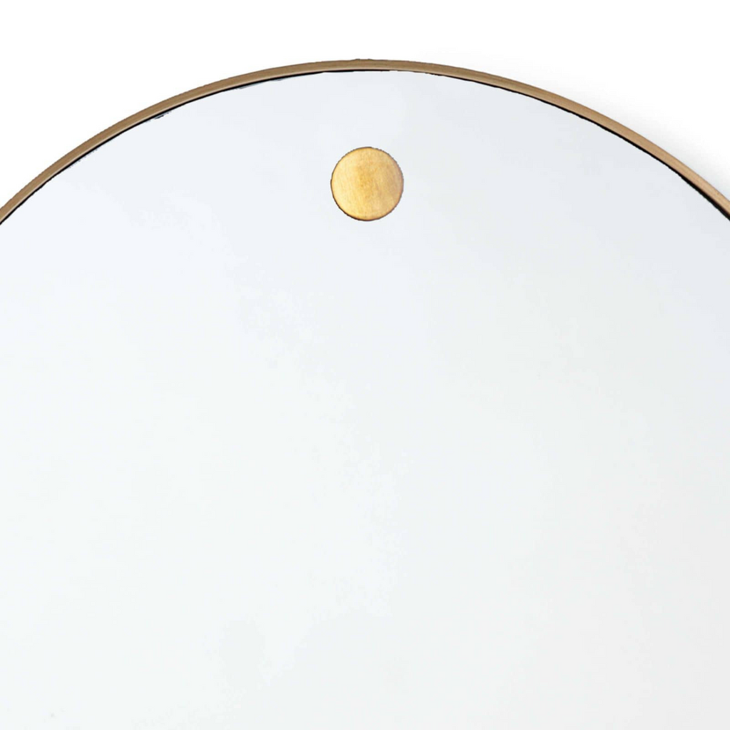 HANGING CIRCULAR MIRROR - MAK & CO
