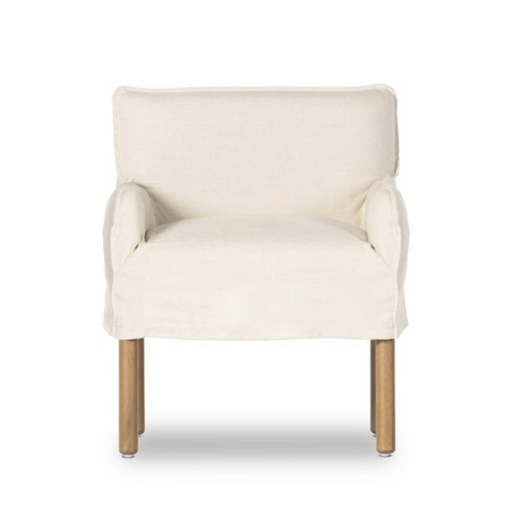ADDINGTON SLIPCOVER DINING CHAIR - MAK & CO