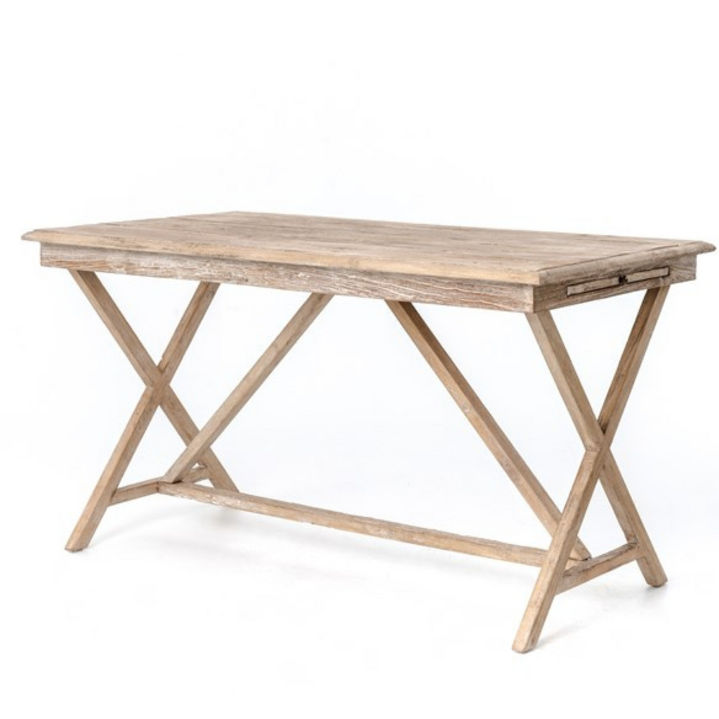 PALMA DESK IN WHITEWASH - MAK & CO