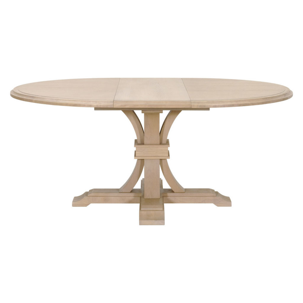 DEVON 54" ROUND EXTENSION DINING TABLE - MAK & CO