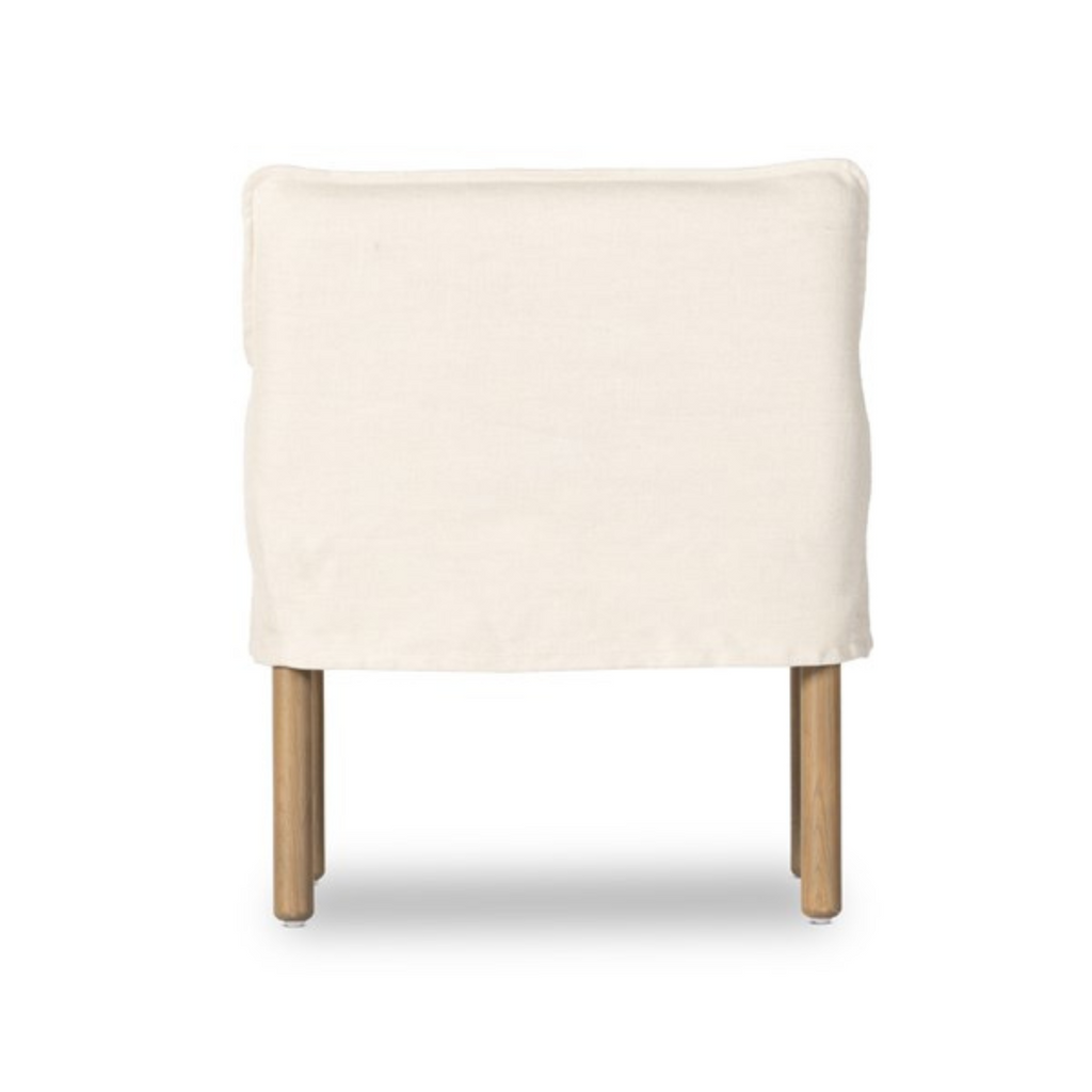 ADDINGTON SLIPCOVER DINING CHAIR - MAK & CO