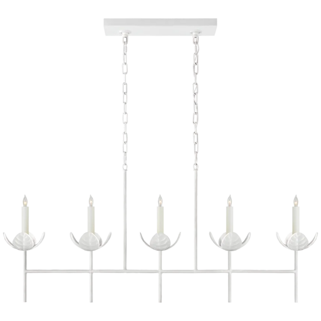 ILLANA LARGE LINEAR CHANDELIER - MAK & CO