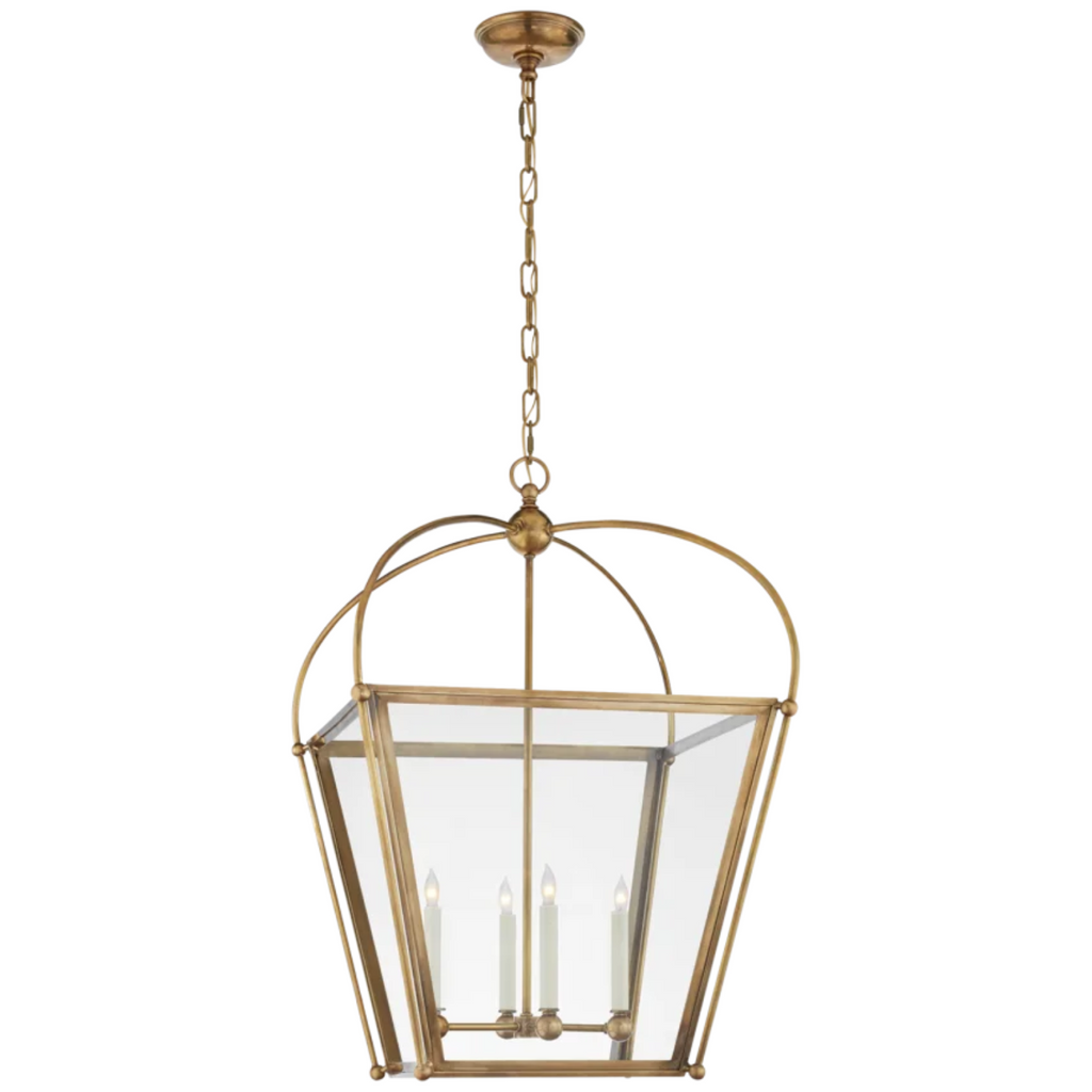RIVERSIDE MEDIUM SQUARE LANTERN - MAK & CO