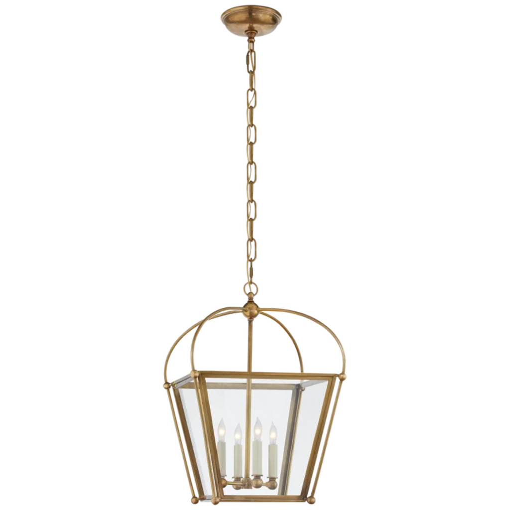 RIVERSIDE SMALL SQUARE LANTERN - MAK & CO