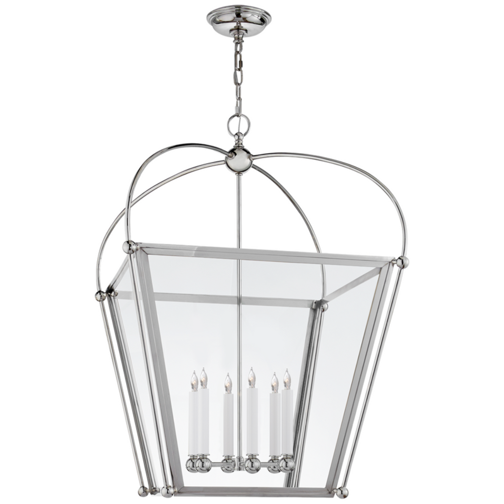 RIVERSIDE LARGE SQUARE LANTERN - MAK & CO