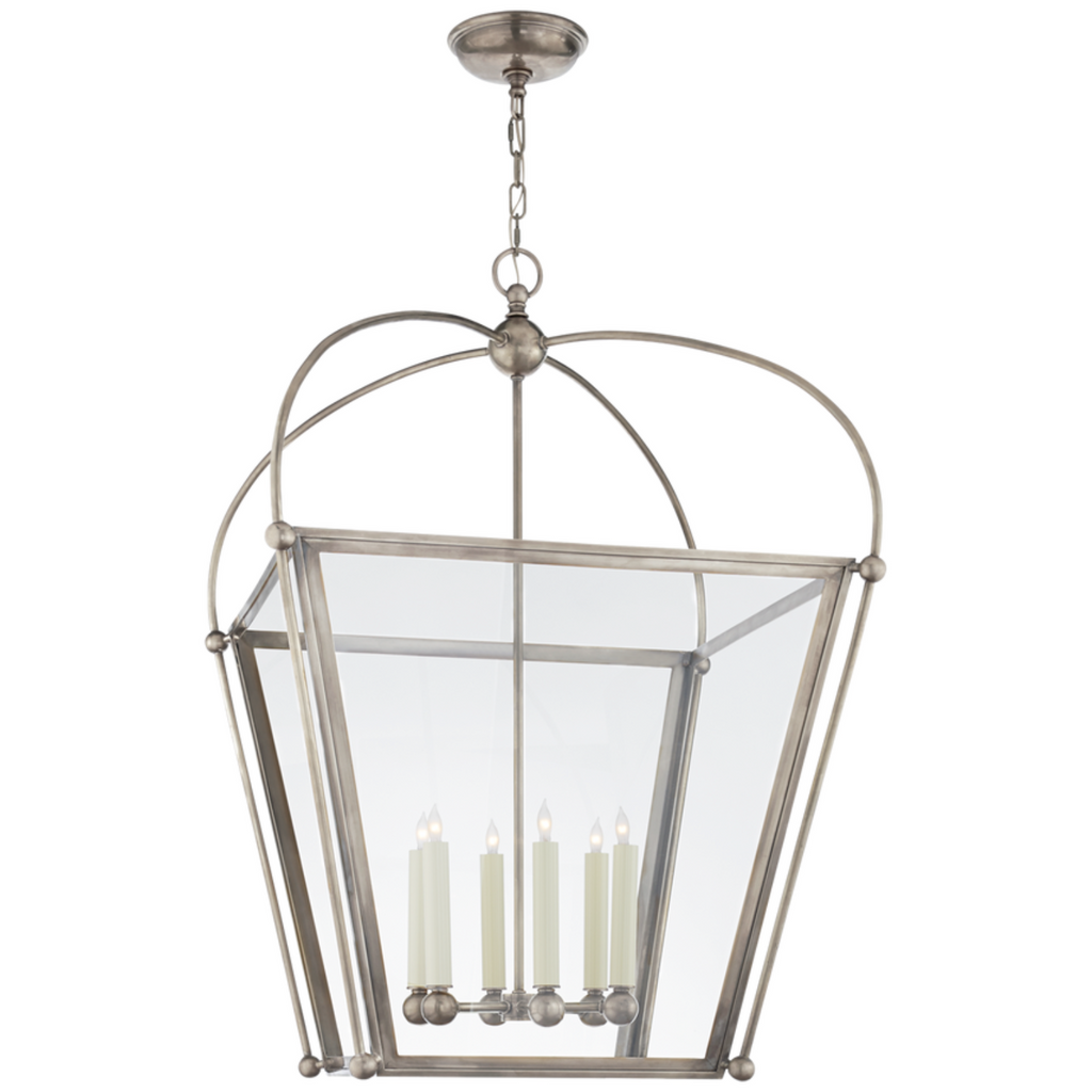 RIVERSIDE LARGE SQUARE LANTERN - MAK & CO